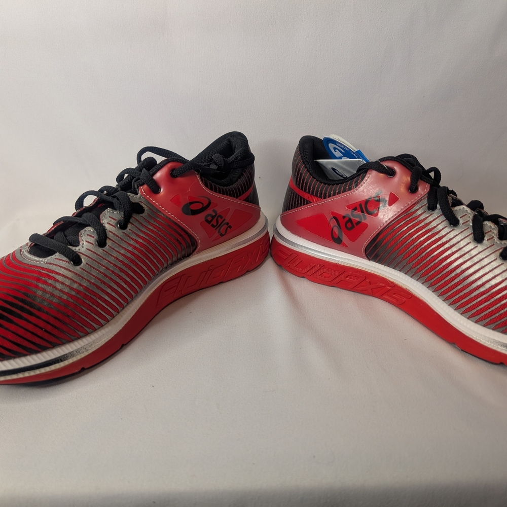 NIB ASICS Gel-Super J33 Men's Size 9 Red and Black Running Shoes - Picture 4 of 8
